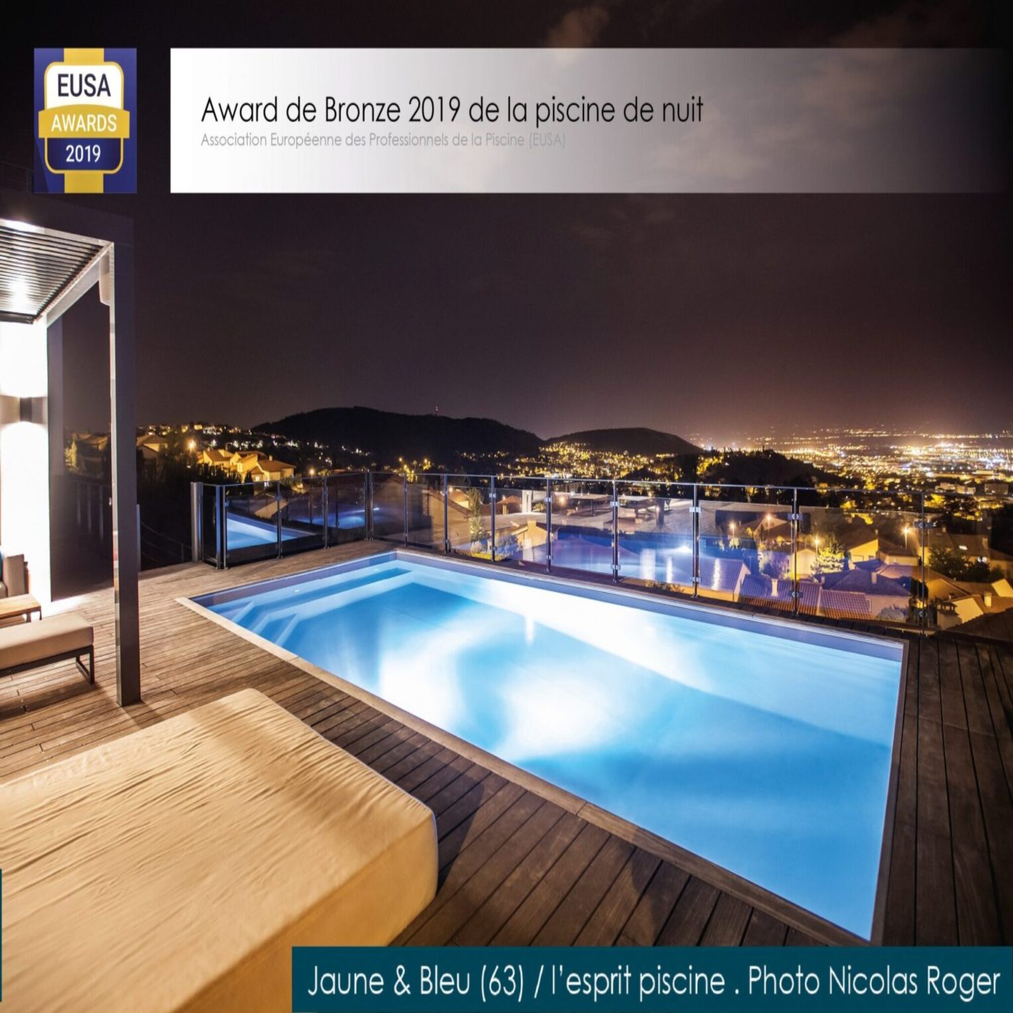 Trophée d'argent de la piscine de nuit 2019