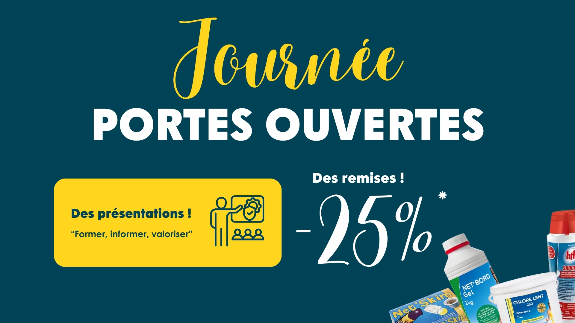 Journée Portes Ouvertes Jaune & Bleu